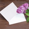 Janvale 5x7 Envelopes 50 Pack, A7 White Envelopes for Invitations,