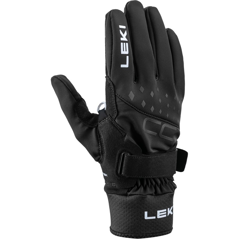 LEKI Lenhart GmbH Unisex Adult Ski Poles, Black, 7