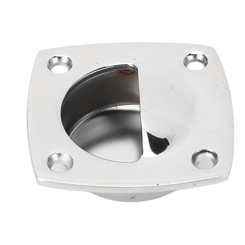 59x59mm Flush Pull Recessed Sliding Pull Handle 316 Stainless Steel
