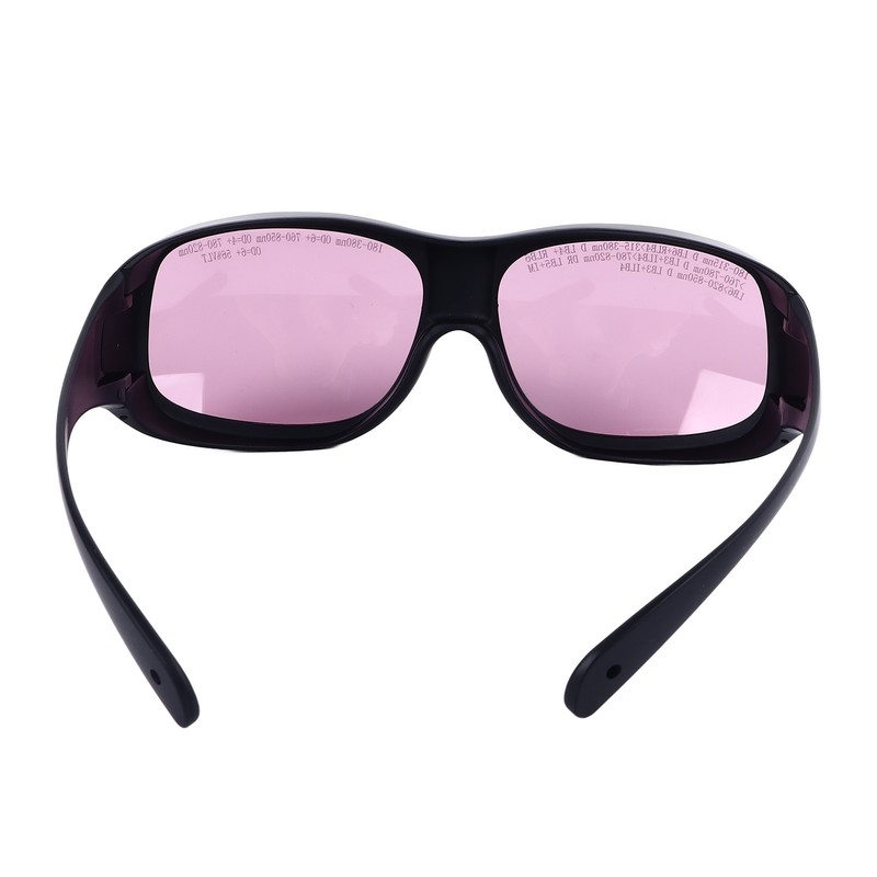 Cosmetology Safety Glasses Professional 808nm OD5 UV Blue Green Light