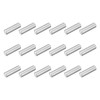 uxcell 18Pcs M6 x 20mm 304 Stainless Steel Dowel Pin,
