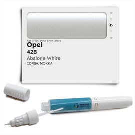 Genuine Colors Paint Pen Abalone White 42B for Vauxhall Corsa Mokka