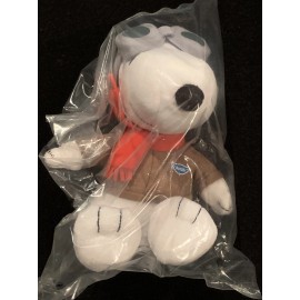 MetLife NEW SNOOPY RED BARON FLYING ACE PILOT METLIFE STUFFED ANIMAL PLUSH PEANUTS