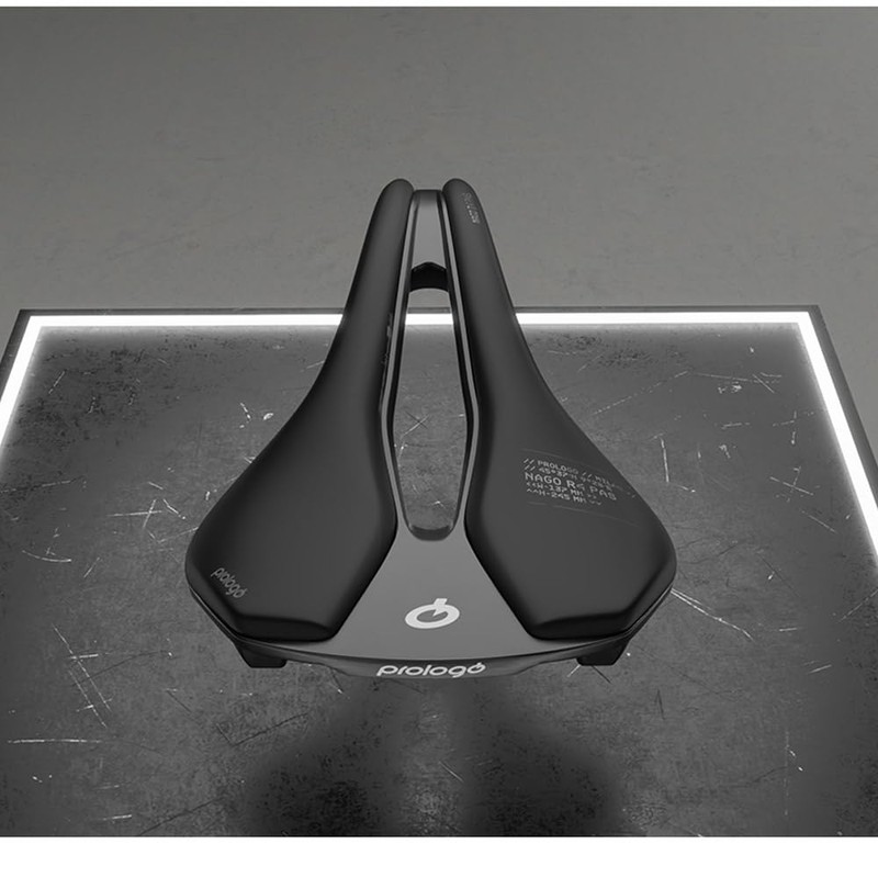 Prologo Nago R4 PAS Tirox Road Saddle, Hard Black, 137mm
