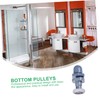 TEHAUX 12pcs Shower Door Rollers Replacement Smooth Low Noise Pulleys