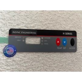INSYNC ENGINEERING VERY RARE! NEW Replacement for Hayward H Series Pool Heater Keypad - by INSYNC