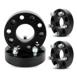 5x5 1.5in Wheel Spacers, 5x127mm Forged 5 Lugs Adapters, Fit for Dodge Durango/Jeep Grand Cherokee 2011-2023, for Gladiator 2020-2023, for Wrangler 2019-2023, 71.5mm Bore with M14x1.5 Studs 4pcs