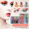 JasCherry 148 Colours Shimmer Eyeshadow Makeup Palettes with Concealer, Blush