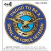 Proud to Be A Royal Air Force Veteran Car Sticker