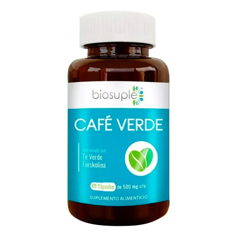 Te Verde Puro + Matcha Biosuple Control Peso 60 Caps