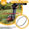 60005003 3L Tooth HB Drive Belt for Trimmers,Fits for Earthquake