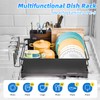 Simple Trending Dish Rack, Steel Dish Drying Rack for Kitchen