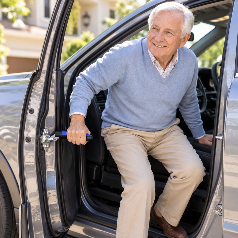 Elderly Car Door Assist Handle for Easy Vehicle Entry and