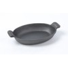 HAWOK Cast Iron Oval Serving Dish, Server with Handles, Casserole