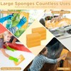 Mimorou 10 Pcs Large Sponge Bulk 7.9 x 3.9 x