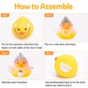 wonuu Car Rubber Duck Decoration Cute Car Accessories Car Ducks