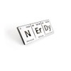 Pinsanity Funny NErDy Periodic Table Enamel Lapel Pin