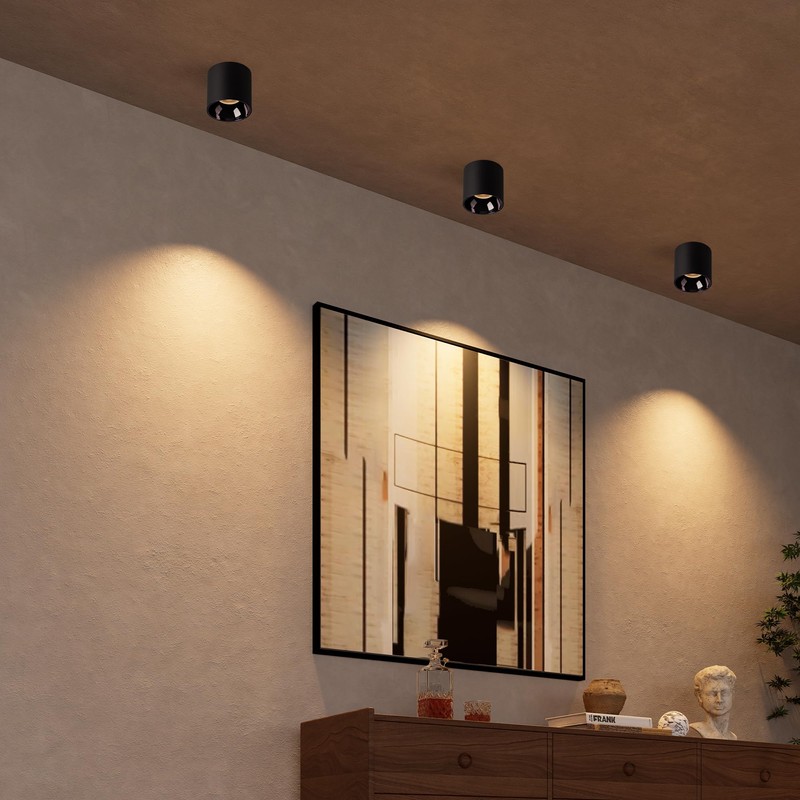 Aisilan LED Downlight Spotlight Indoor 18W Dimmable Aluminum Ceiling Directional