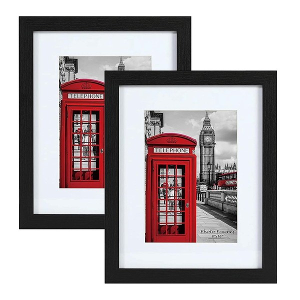 Just like this 11x14 Gallery Picture Frame with 8x10 and