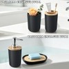 Juego de 4 Accesorios de Baño ModernoAccesorios De Baño
