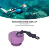 Scuba Diving Regulator Dust Cap Threaded Aluminum Alloy First Stage