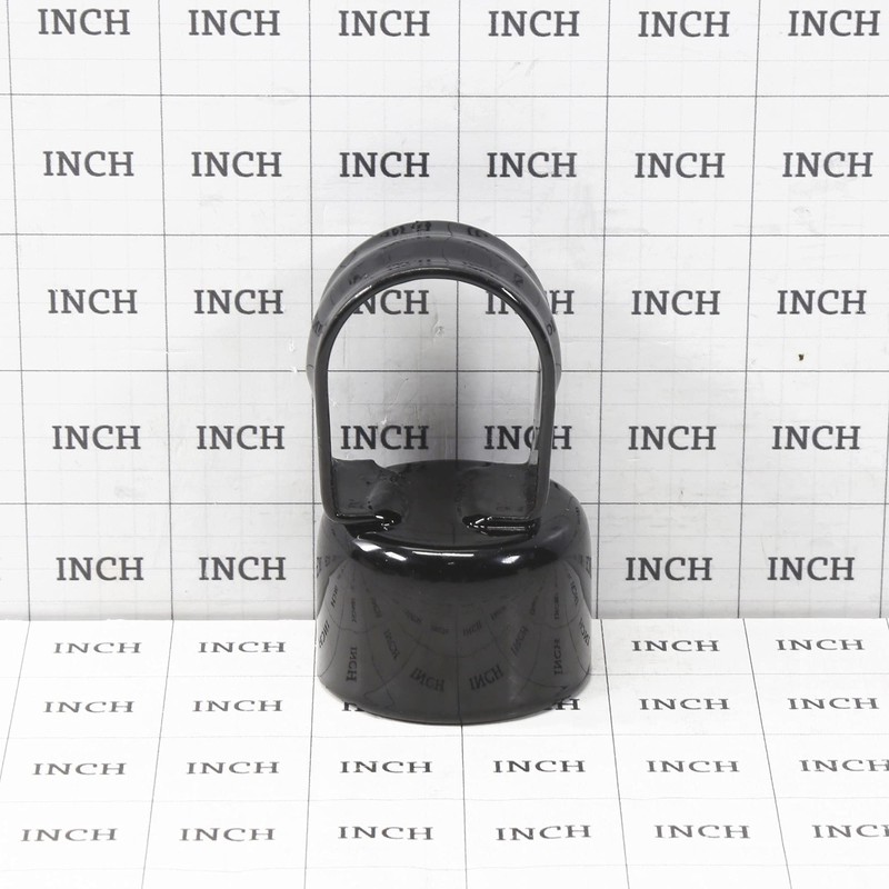 Plum Fittings Black Chain Link Fence Loop Caps | Eye