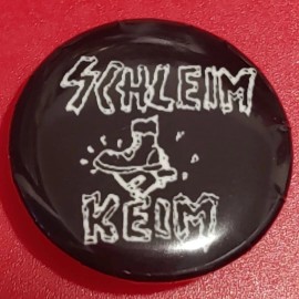 1 Inch Black Schleim Keim Punk Round Pinback Button