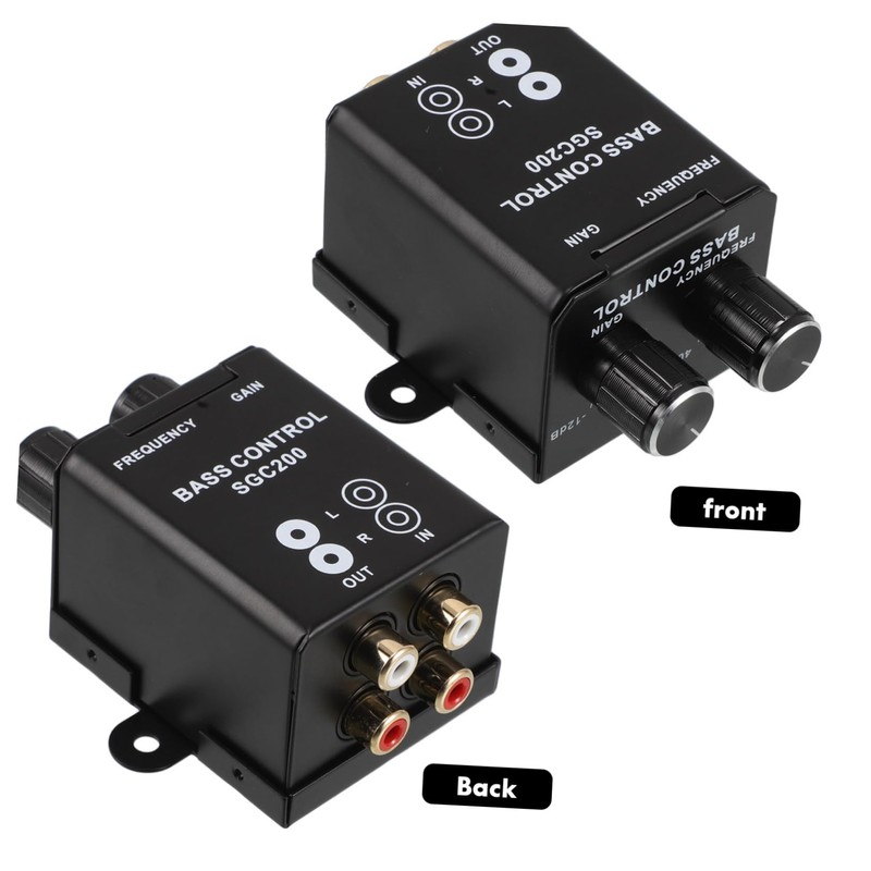 CHILDWEET Bass Knob Control for Car Audio Systems Audio Level