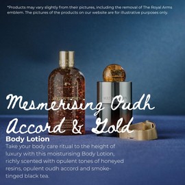 Molton Brown Mesmerising Oudh Accord Gold body lotion 300 ml