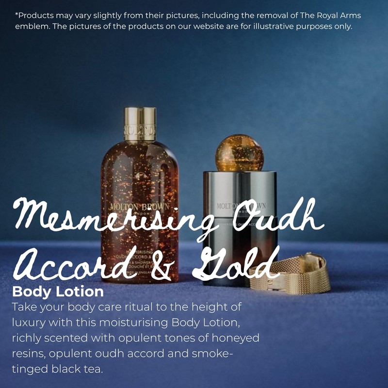 Molton Brown Mesmerising Oudh Accord Gold body lotion 300 ml