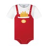 Landofgenie Bodysuit for Men One Piece Cotton Onesie with Buttons
