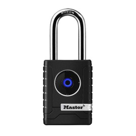 Master Lock Padlock, Outdoor Personal Use Bluetooth Lock, 2-7/32 in. Wide, 4401DLH