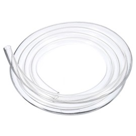 sourcing map PVC Tubing, 17mm ID x 21mm OD - 10 Feet Long Clear Vinyl Water Pipe, Lightweight Plastic Flexible Water Pipe for Aquaponics, Air Hose, Irrigation