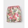 NAME IT Nkfvinaya Ffff Noos Girls' Shorts, Bright white/print: tropical