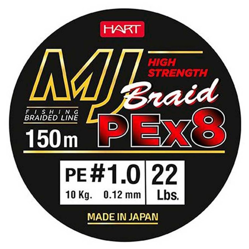 B/150m HART MJ BRAID Pink 0,08mm