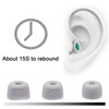 Klowcok Memory Foam Ear Tips Replacement for Sony WF-1000XM6 Earbuds,