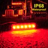 PSDRIQQ 40 Pack 6 LED Trailer Marker Light, DC12-24V Clearance