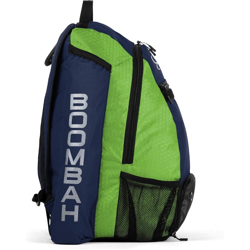 Boombah Prospect Batpack Solid BM-9049C23 Navy/Lime Green