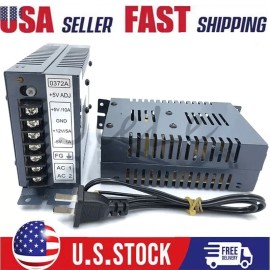 FightBox NEW ARCADE 10 AMP SWITCHING POWER SUPPLY -5V1A +5V 10A 12V 5A JAMMA POWER SUPPLY - US Plug