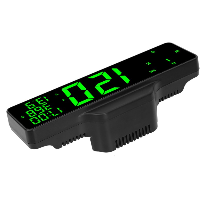 8in Car HUD Display Multifunction GPS Speedometer Fatigue Driving Alarm