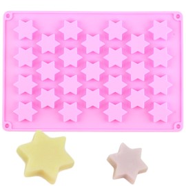 YIMINGMOLD Star Silicone Candy Molds Five Pointed Star Chocolate Mold for Chocolate Candy