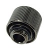 16/10mm Anschraubtülle G1/4 - kompakt - black nickel