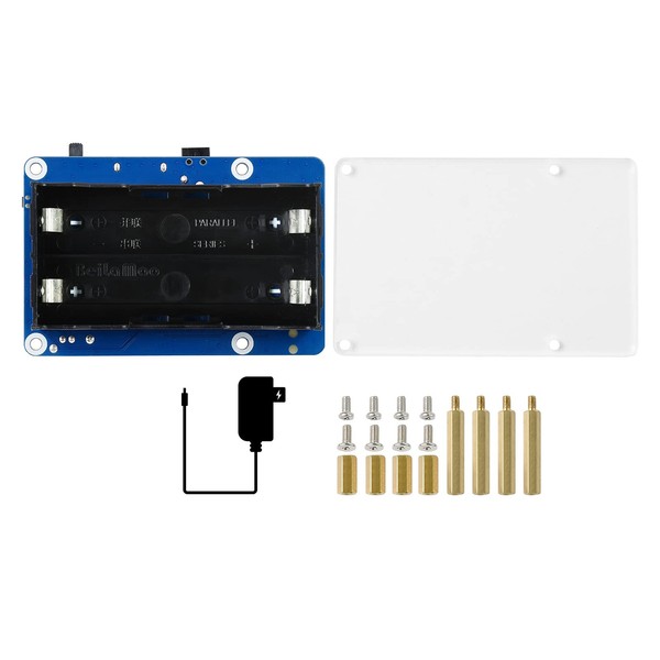 Waveshare UPS HAT (B) for Raspberry Pi 5V Uninterruptible Power