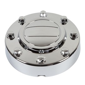 New Replacement for 2011-2016 Ram 3500 Chrome Wheel Hub Center Caps Set 1-TON Dually DRW Alcoa Alloy Wheel 2 Front and 2 Rear