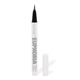 Technic Euphoria Metallic Liquid Liner - Highly Pigmented - Long Lasting - Brush like Tip for Ultimate Precision 0.8ml (Gun Metal)