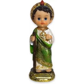 St Jude Baby Face 8'' Statue Figurine Estatua San Judas Infantil Religious Gift