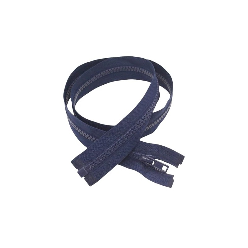 YaHoGa Pack of 2 48 cm Zip Plastic 5 mm