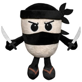 Italian Brainrot Plush Toy 10 Inches Capuccino Assassino Plush Soft Stuffed Meme Dolls for Collectors, Aesthetic Décor & Funny Gift Ideas