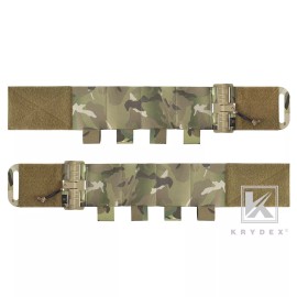KRYDEX Elastic Carry Cummerbund Quick Release Magazine Pouch for Armor Vest Camo