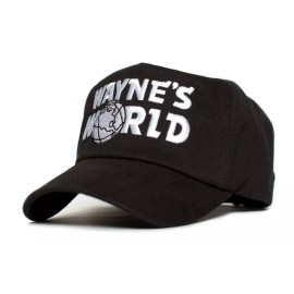 WAYNE'S WORLD Embroidered Cotton Twill TV Movie Cap Hat Adult